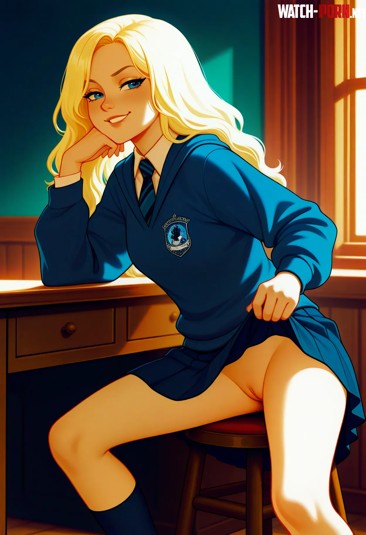 Luna knows how to make lessons more entertaining by GettingHandsyWithMe