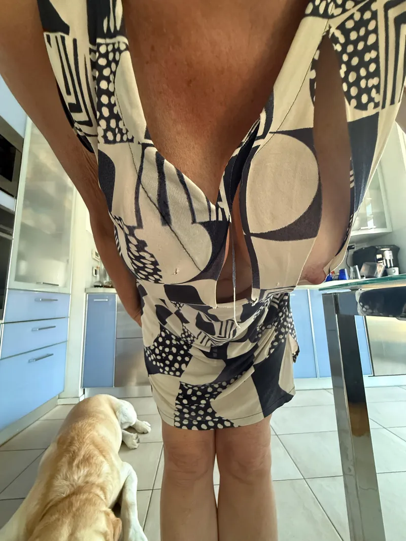 Thumbnail Kitchen Kinks: Temptation in a Downblouse | plutop669