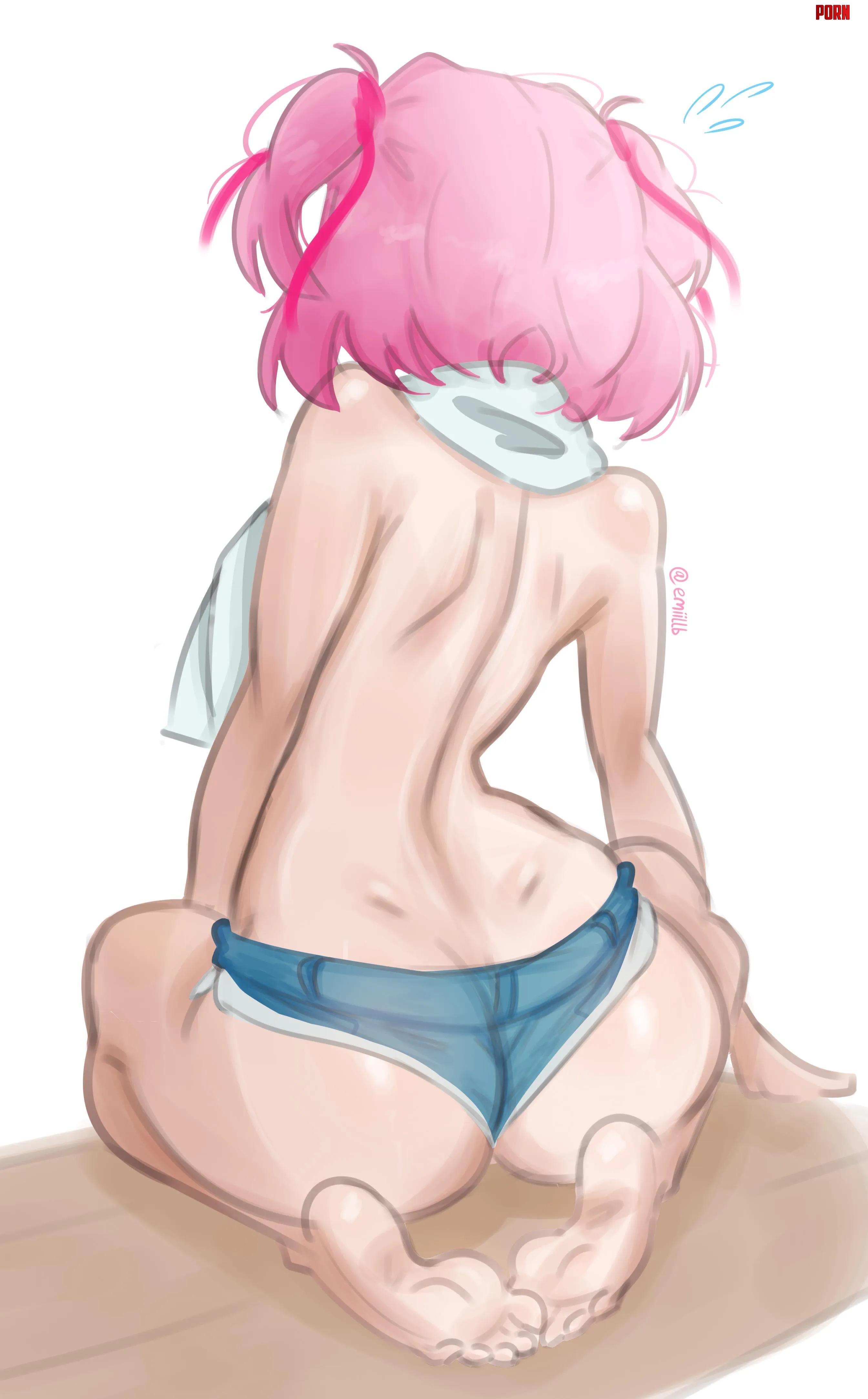 Natsuki’s back [emiillb] by Ok_Path_8969