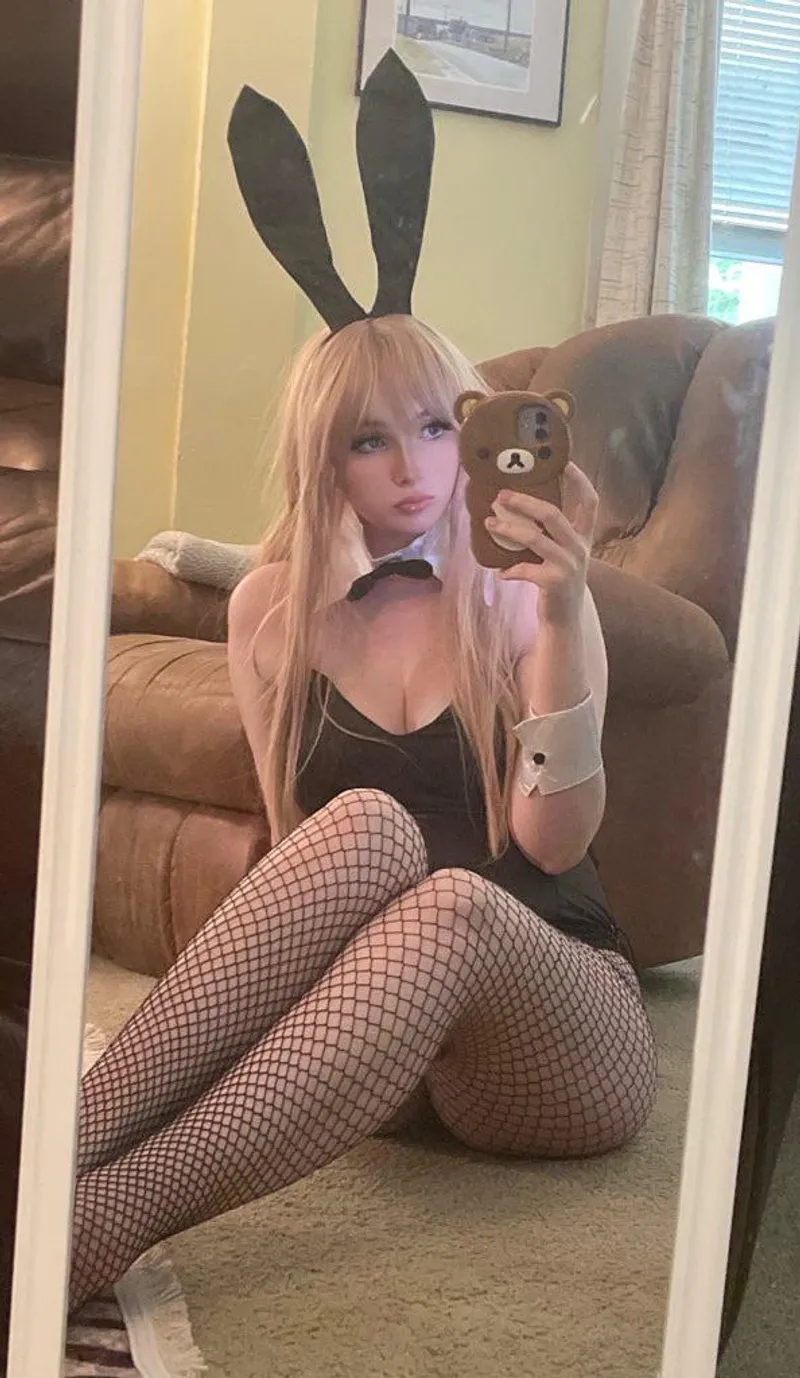 Thumbnail Majestic Senpai: petiteschoolgirlxo Dons Bunny Ears with Grace