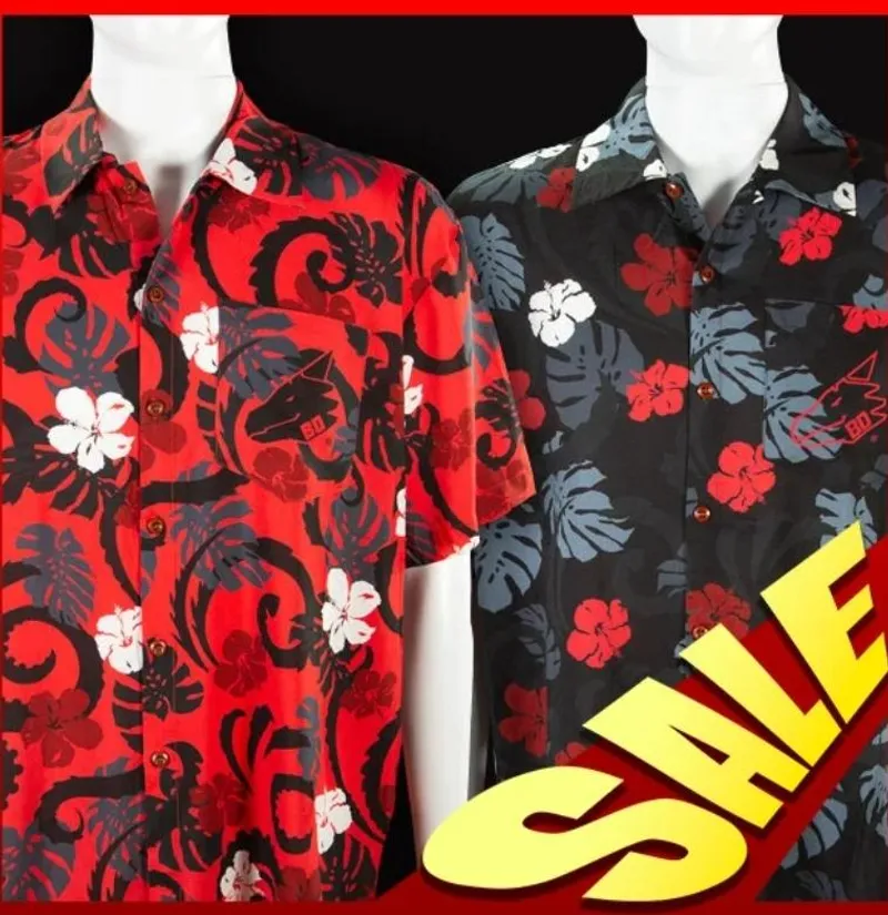 Thumbnail Bad dragon hawaiian button up by PartyDramatic3316