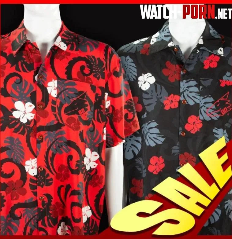 Bad dragon hawaiian button up by PartyDramatic3316