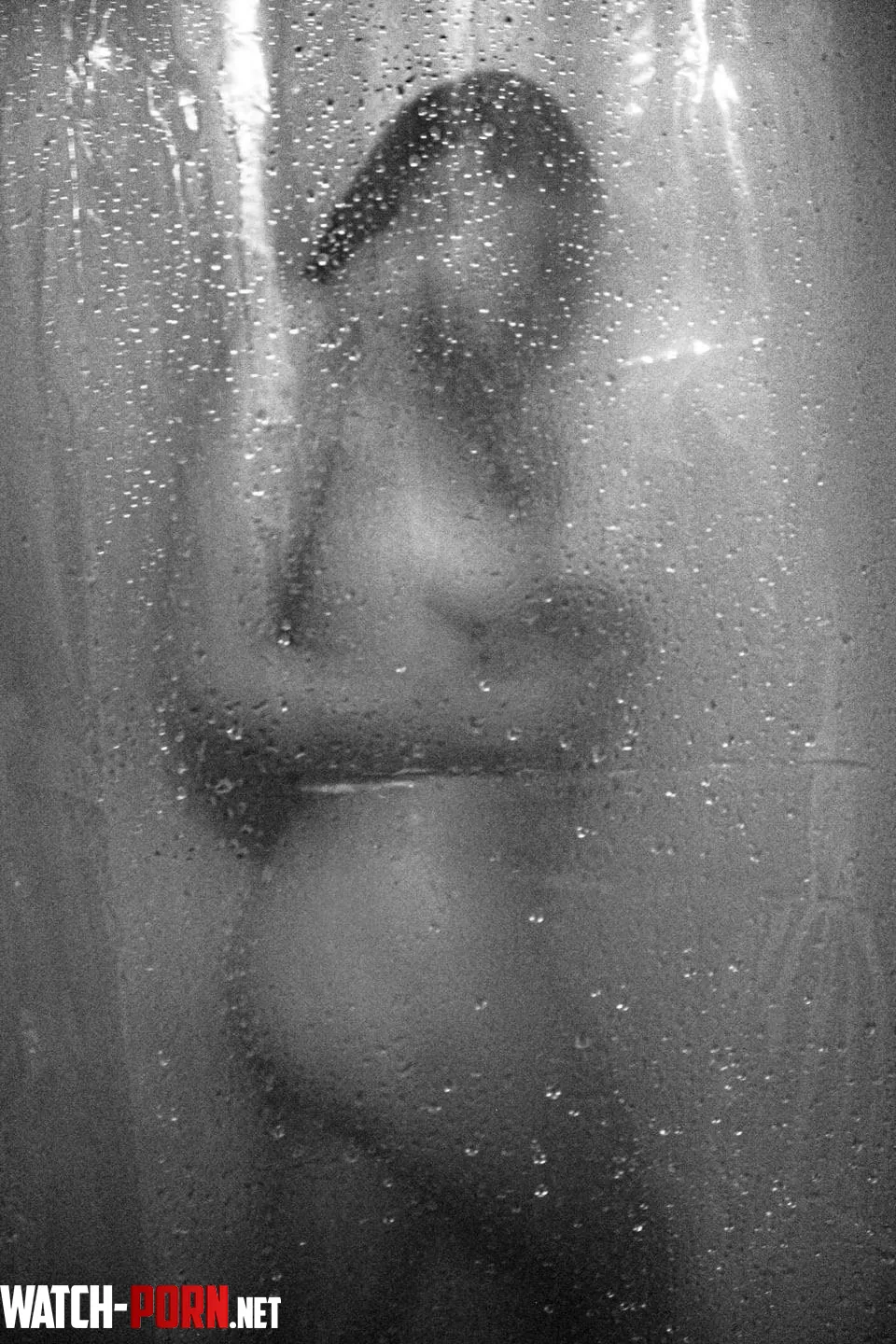 Shot through my shower curtain by l0venh8