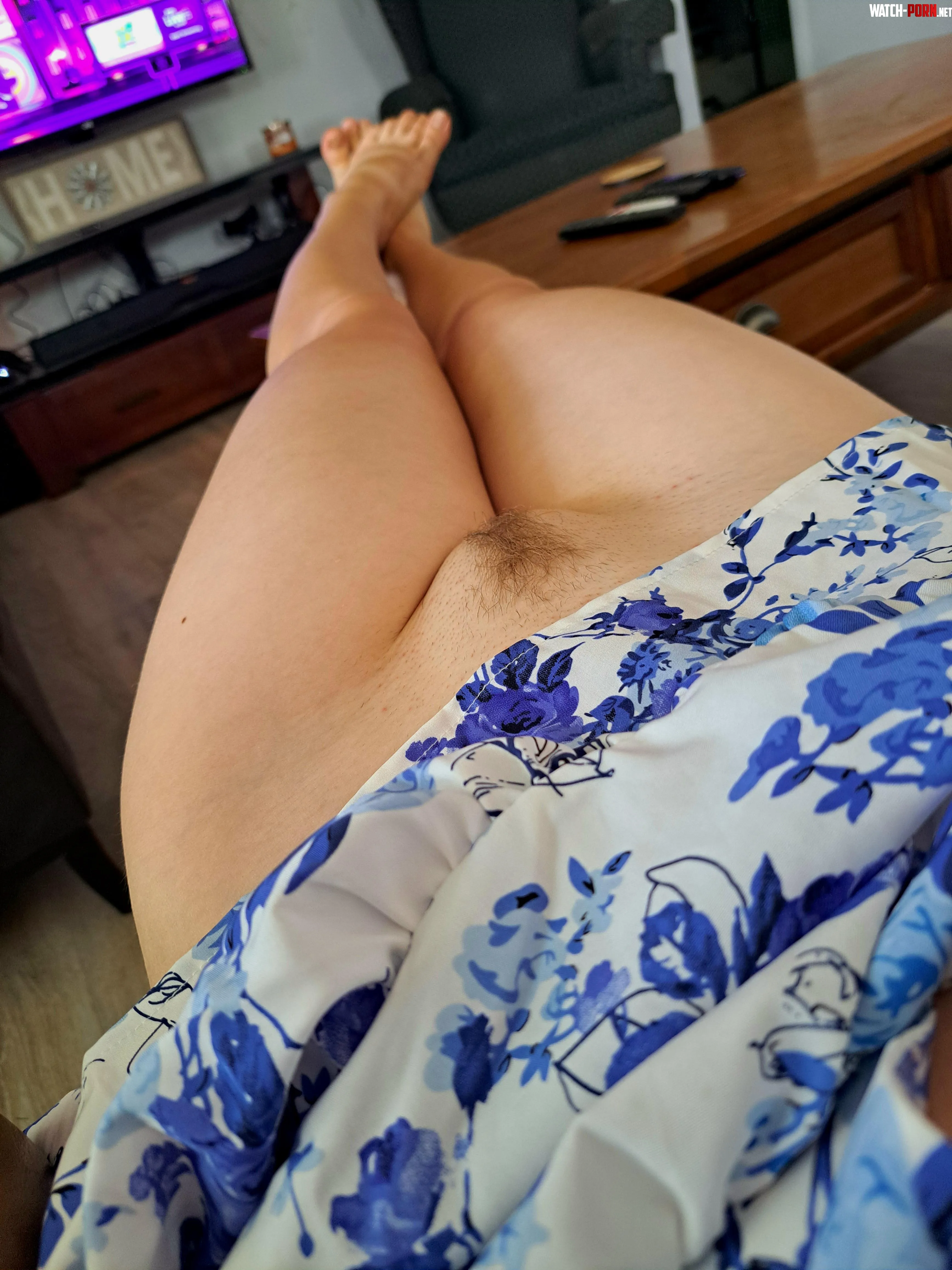 Lifted up my dress for this :-* by Lana-Next-Door