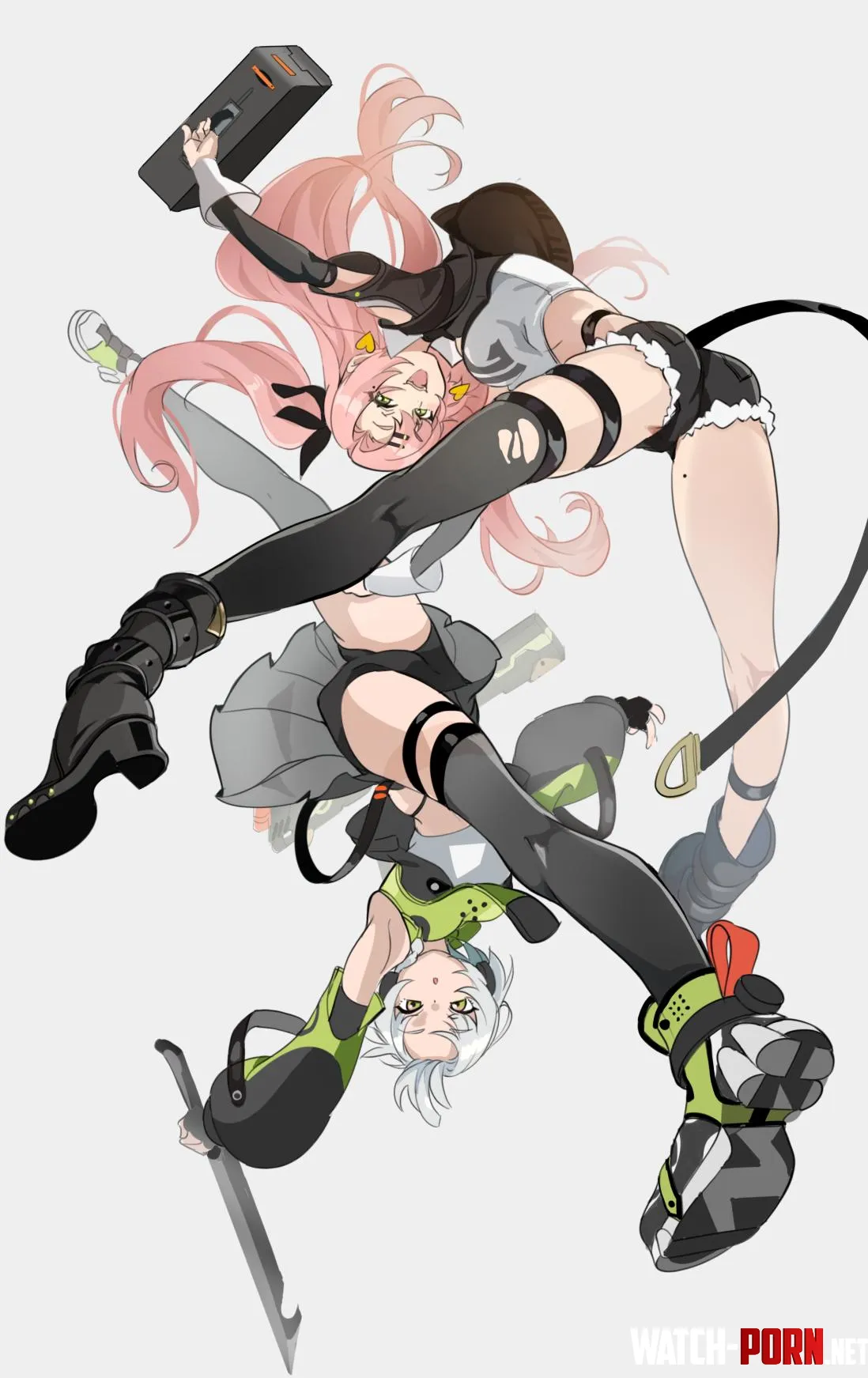 Nicole and Anby [Zenless Zone Zero] by A_MASSIVE_PERVERT