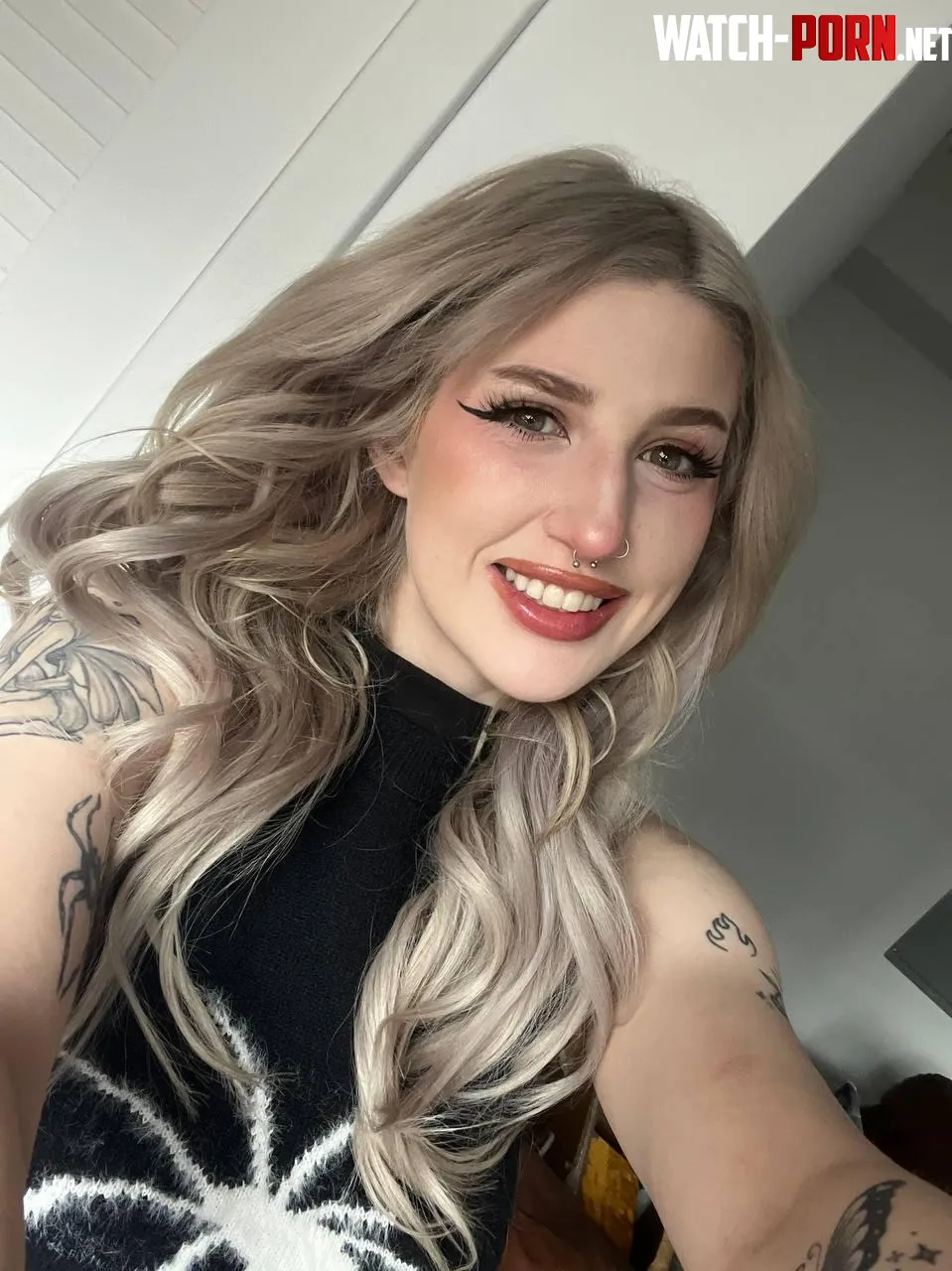 wore black to match my energy and eyeliner by velvetfairydust