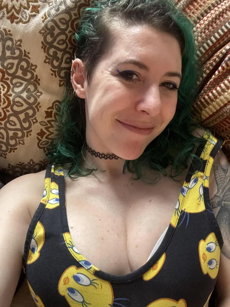 Thumbnail Sultry Cleavage on Display: Tweety Vibes | Cleavage by sirenskiss3