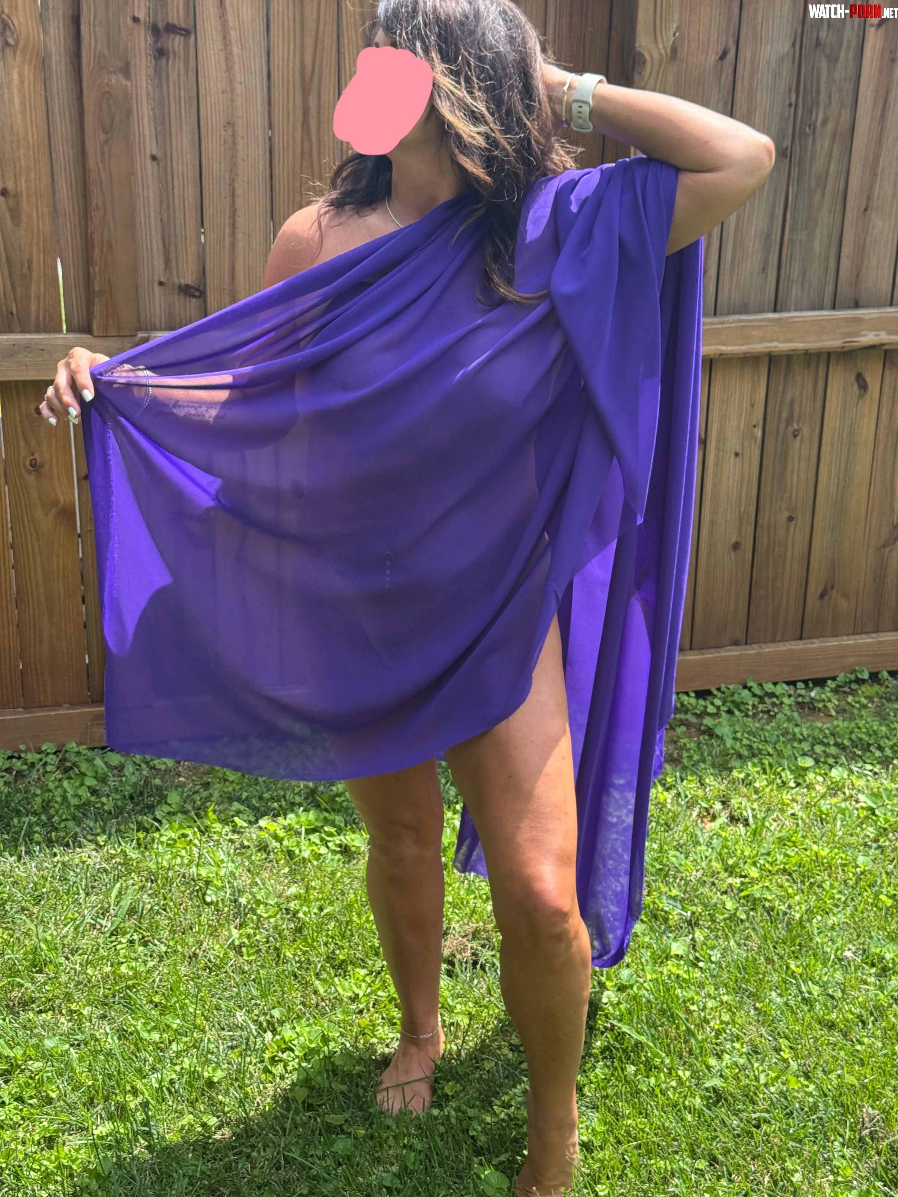 The Hubs said I have to cover myself in pics from now on by TemptressOfSoles