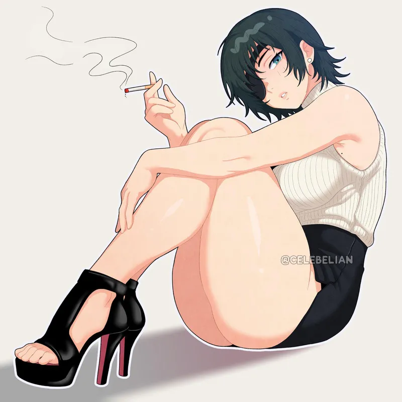 Thumbnail Himeno from Chainsaw Man by NautyNautilus: A Celebelian Insight