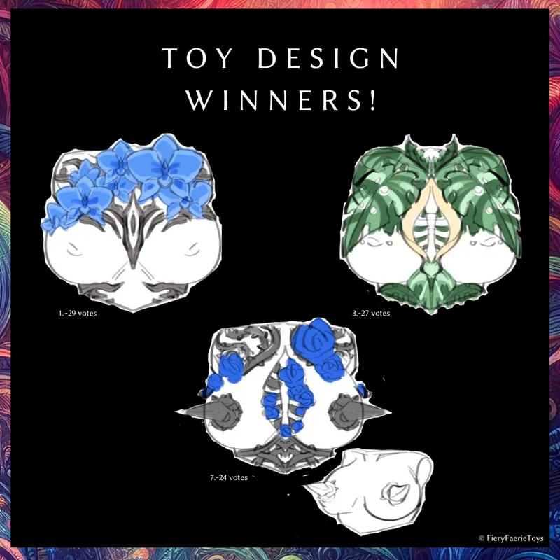 Thumbnail Votes Are IN – These 3 Toy Designs Won! by SirCine