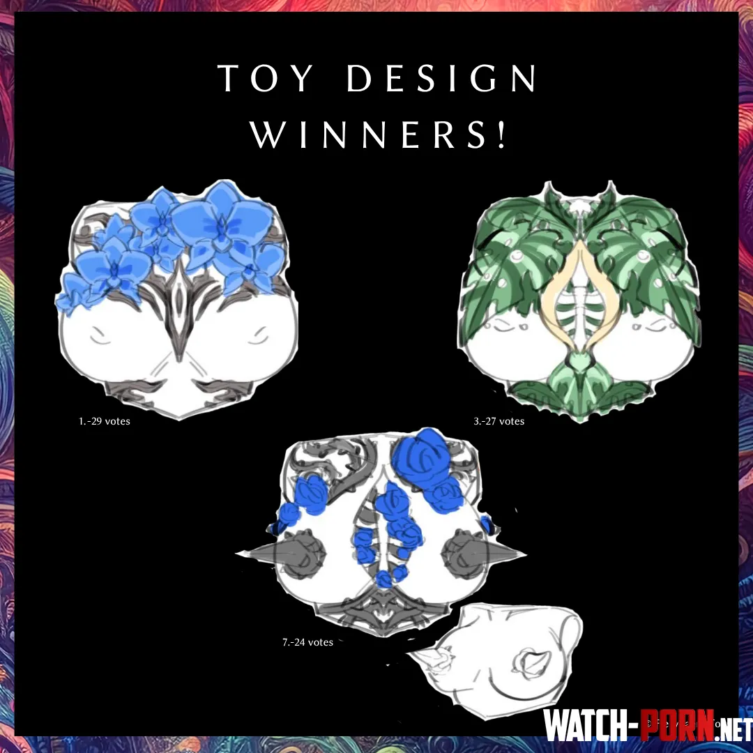 Votes Are IN – These 3 Toy Designs Won! by SirCine