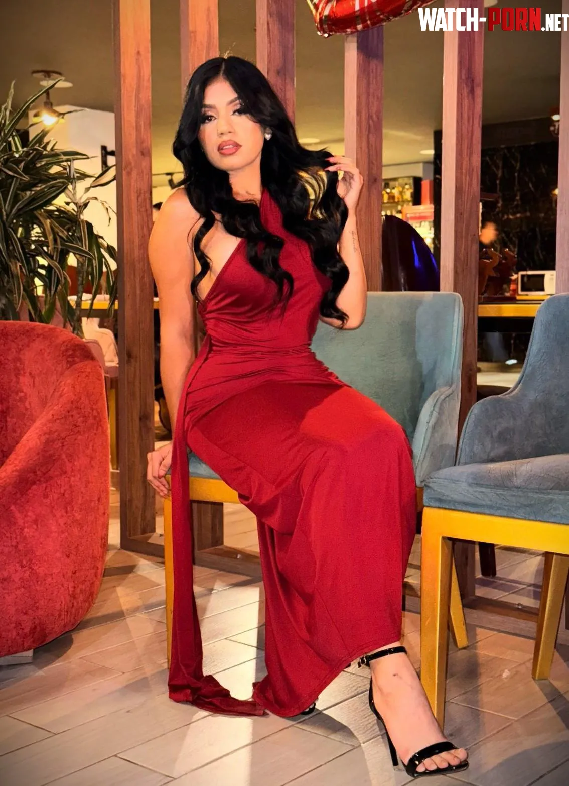 Lady in red by DakotaGF