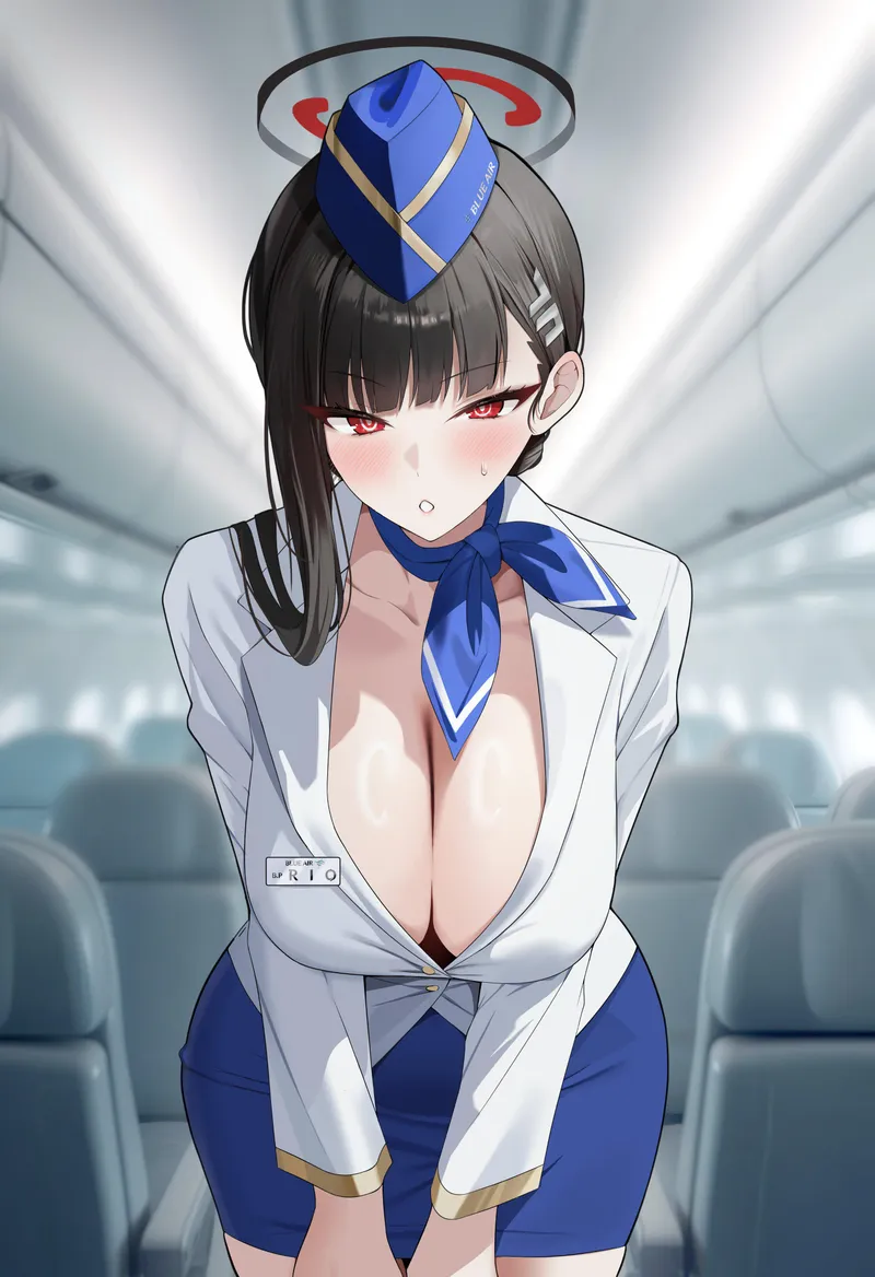 Thumbnail Flight Attendant Rio: Flying High with Ecchi by -Zeneryth-