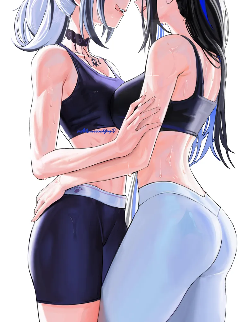 Thumbnail Dive into Yuri Delights with Shiori & Nerrisa of Hololive