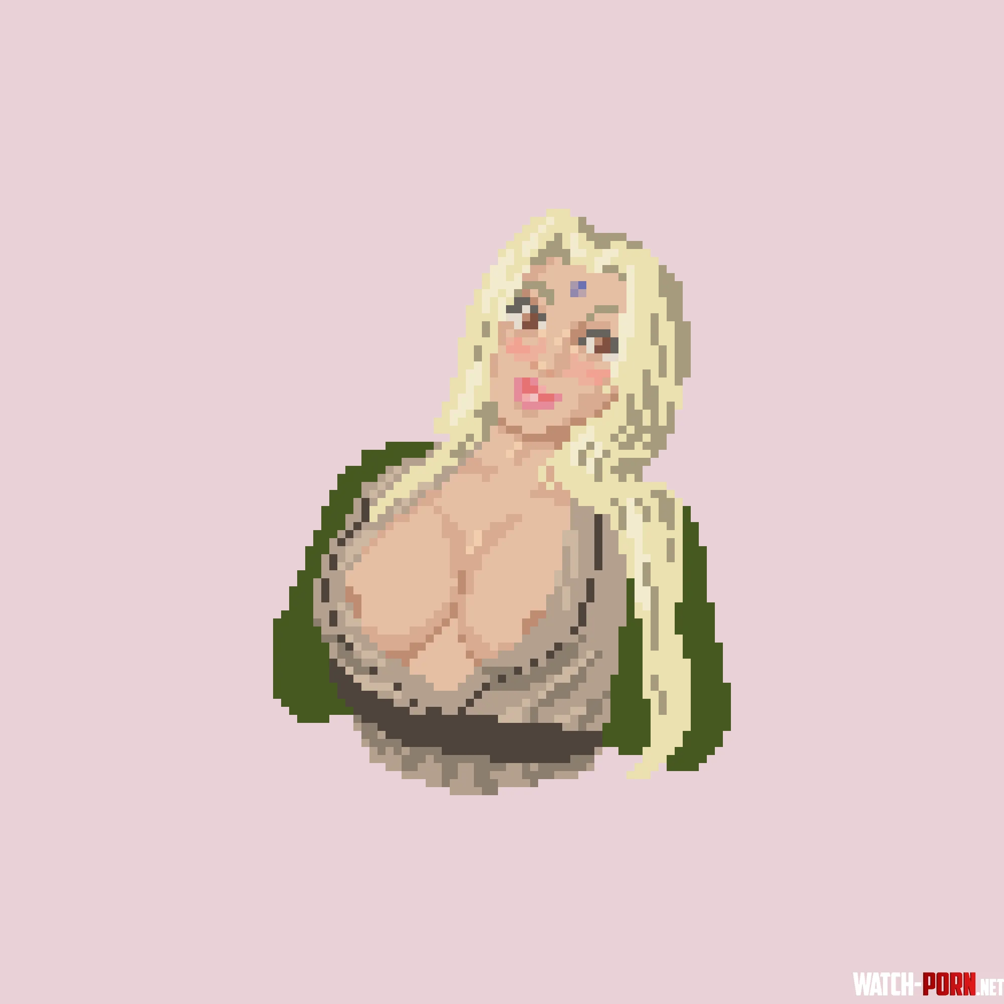 Pixel Tsunade for Titty Tuesday! by FantasticBoat1101
