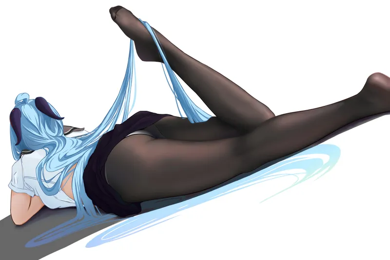 Thumbnail Ganyu Butt (Lx6483724) from Genshin Impact - AnimeBooty Article by Llamanatee