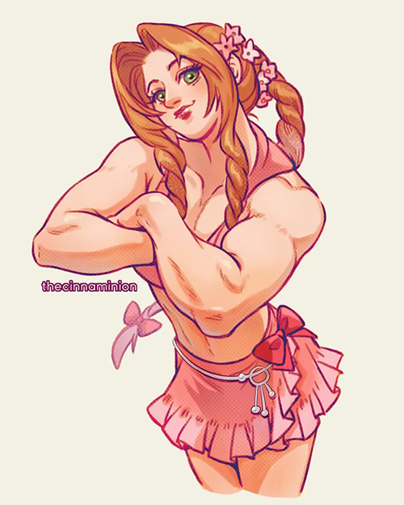 Thumbnail AERITH GAINSBRO [@thecinnaminion] by TheTMoneyMan