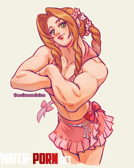 AERITH GAINSBRO [@thecinnaminion] by TheTMoneyMan