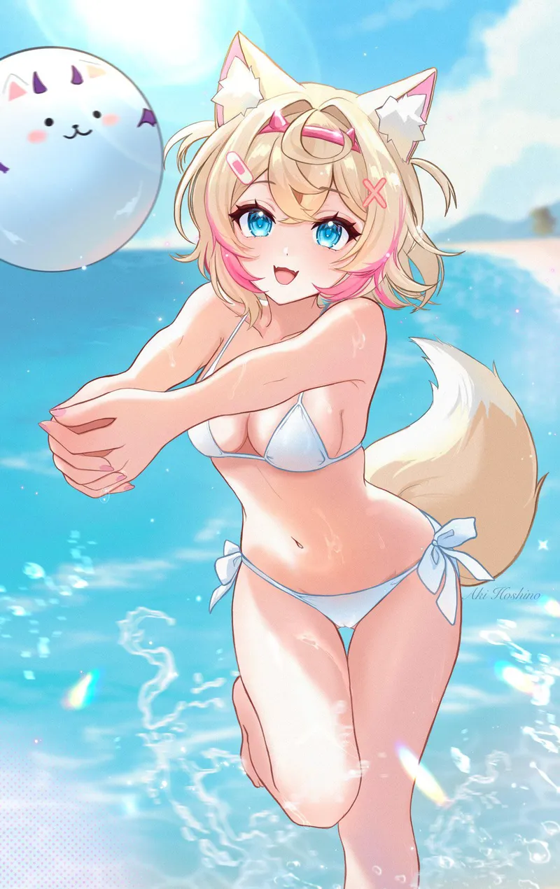 Thumbnail Summer Mococo [Hololive] (aki hoshino) by A_MASSIVE_PERVERT