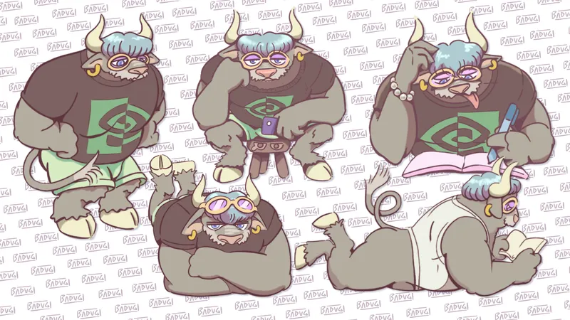 Thumbnail Introducing Minox — My First OC! 🐂 by Plastic_Clothes_3400