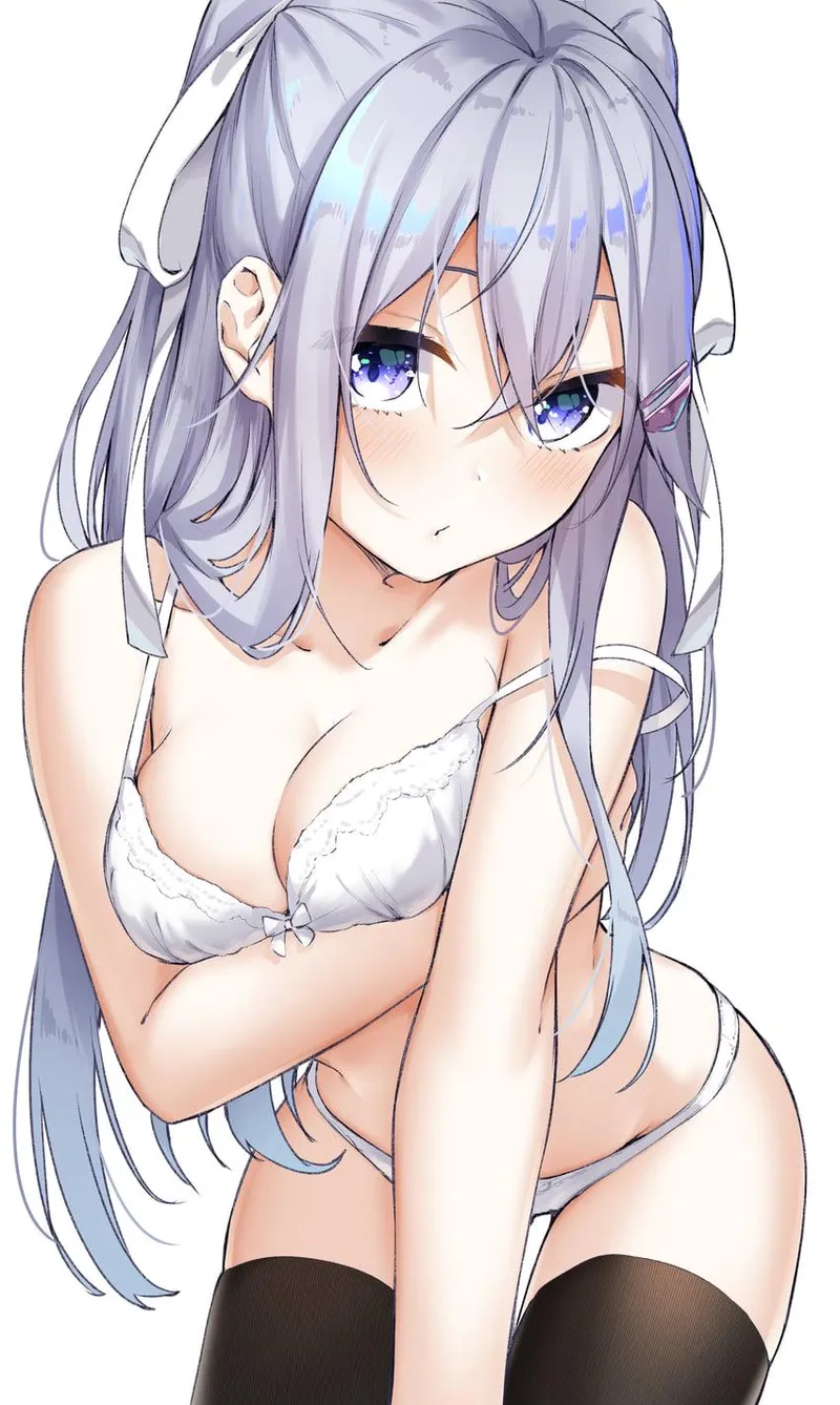Thumbnail Shiroi Shizuku's Teasing Charm: Unveiling the Cuteness by RainDMask