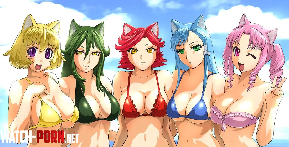 Cat girl paradise (上山道郎) by TonyTonynotchopper