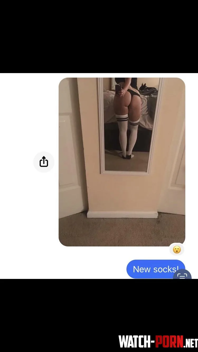 Do you like my new socks? F by LeasheeLuv