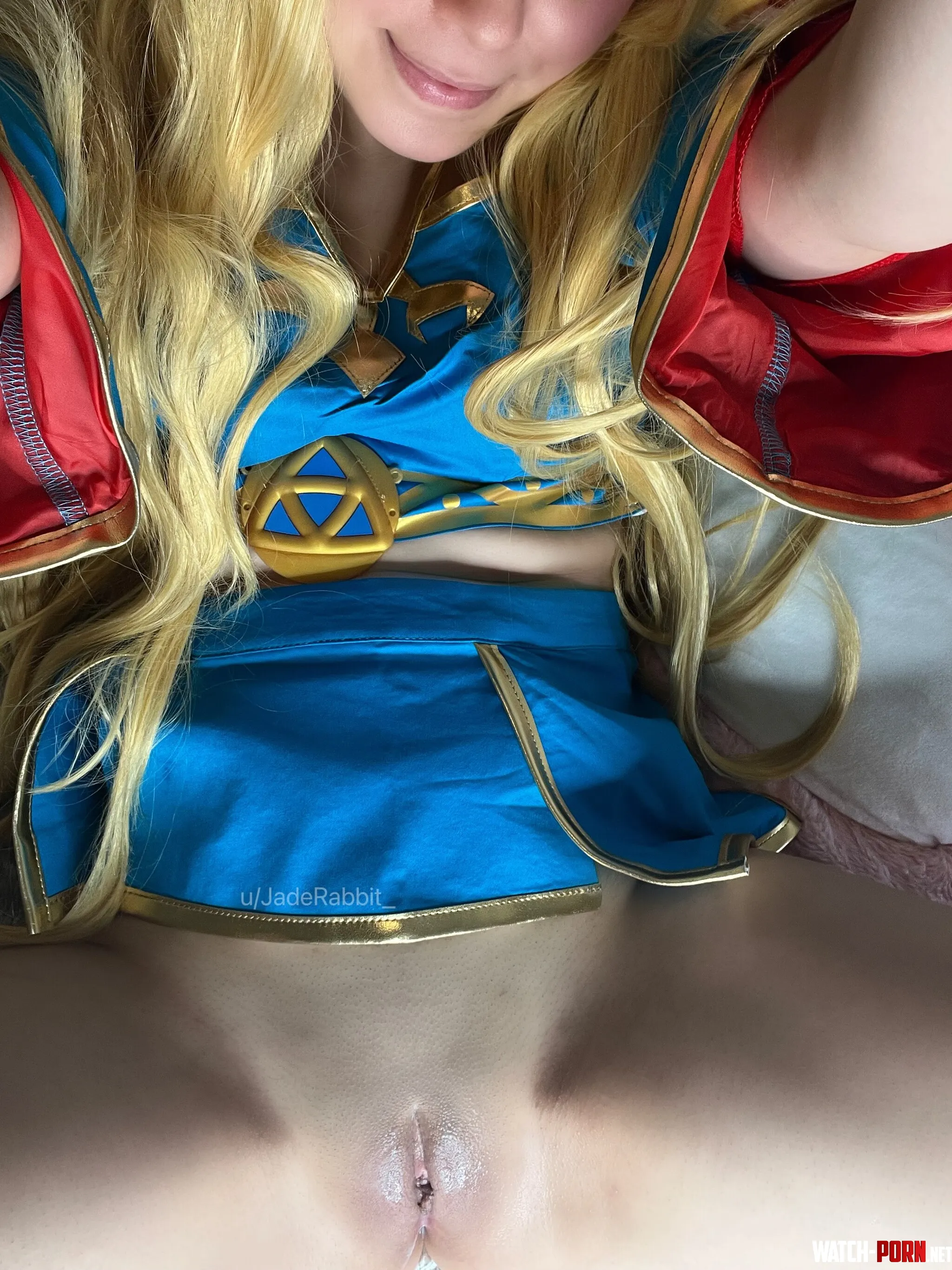 My shaved innie in cosplay! by JadeRabbit_