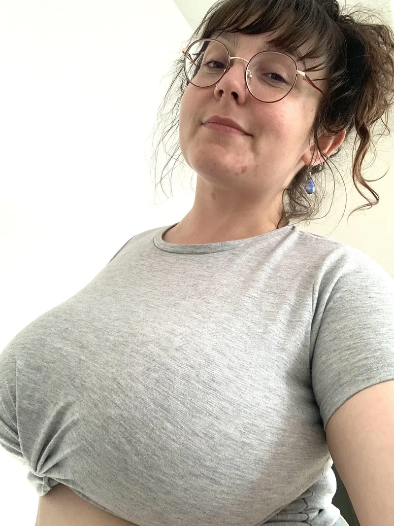Thumbnail This t shirt is lifting some heavy G cups (no bra) by nakedclownempire