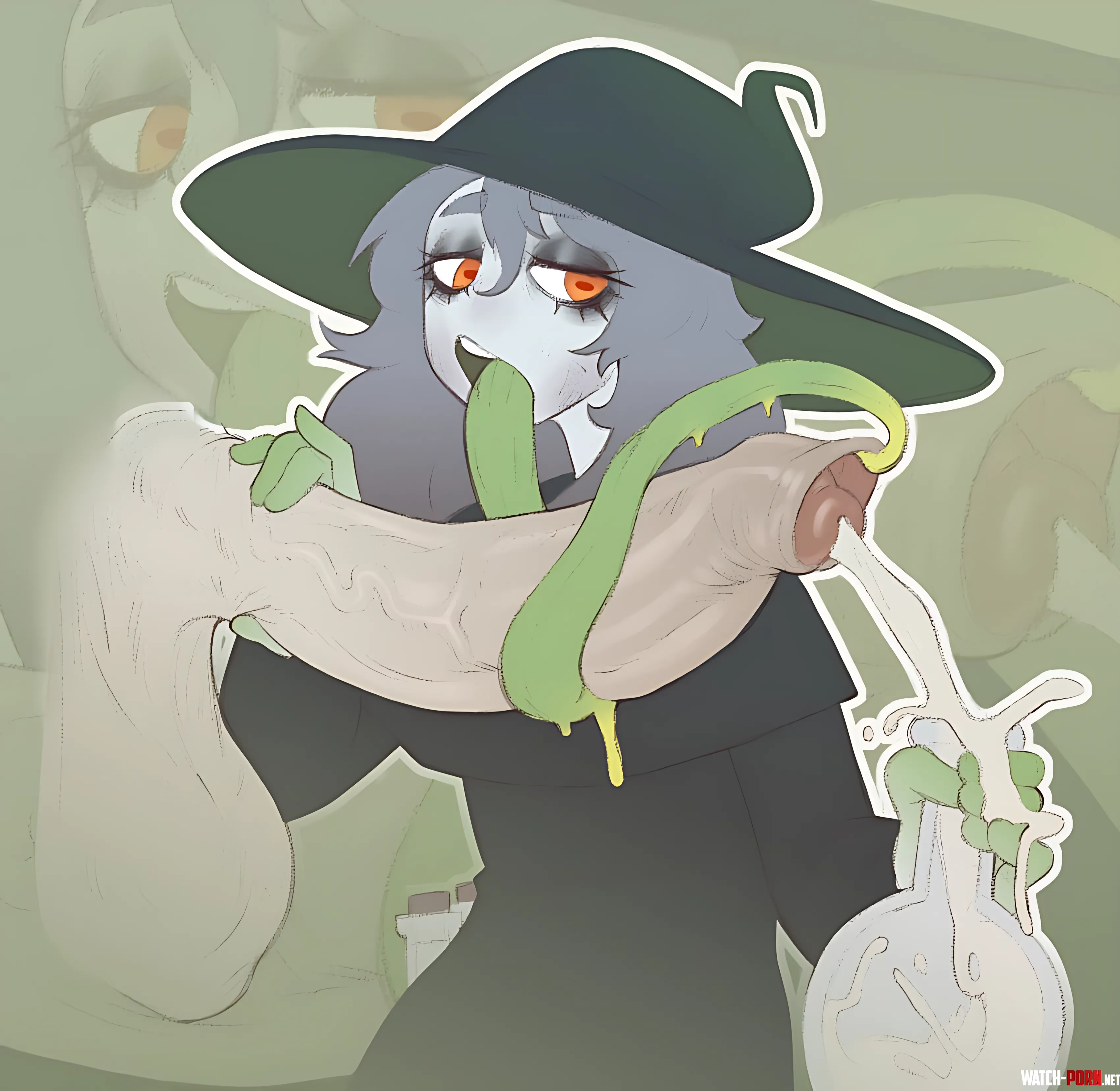 The new potion of the witch (mr_fuga) by Gabriele-92