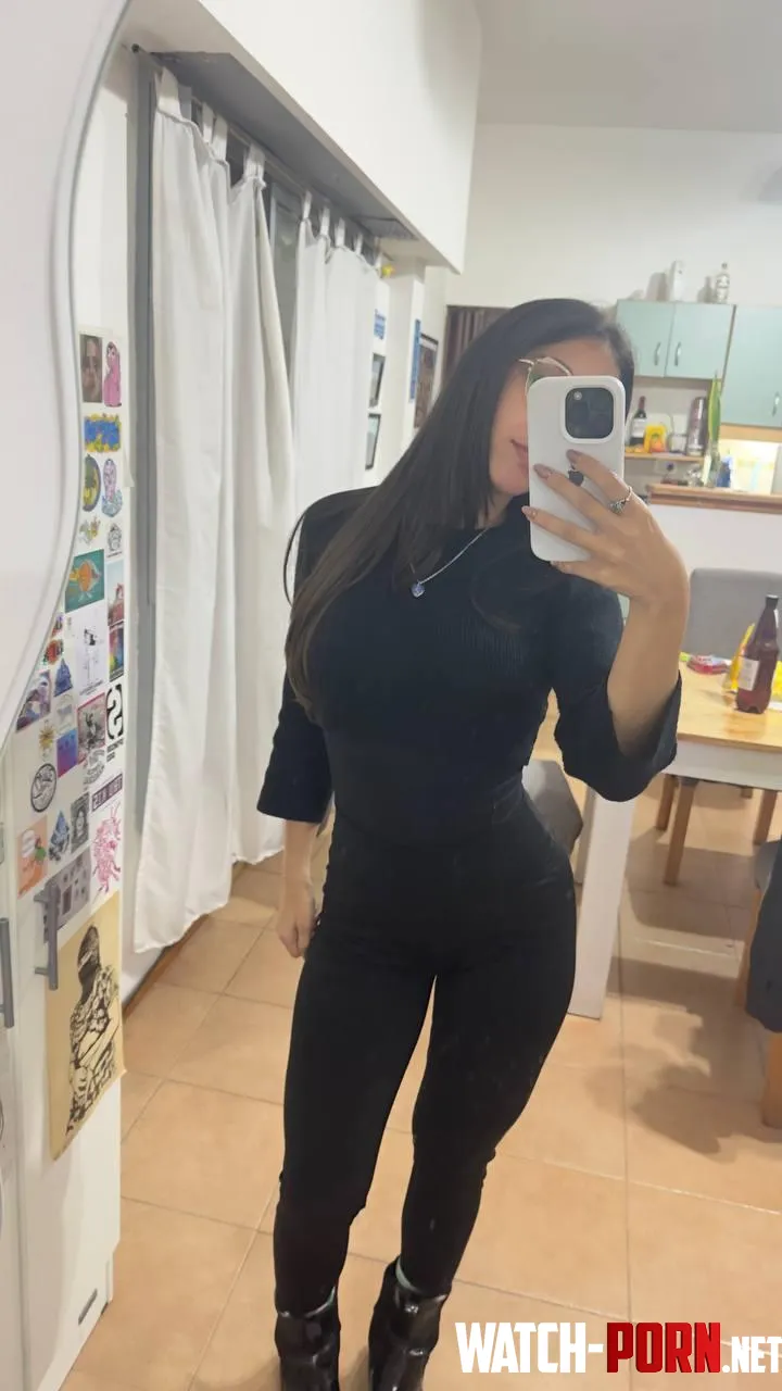 tight black top by DimplesByLia
