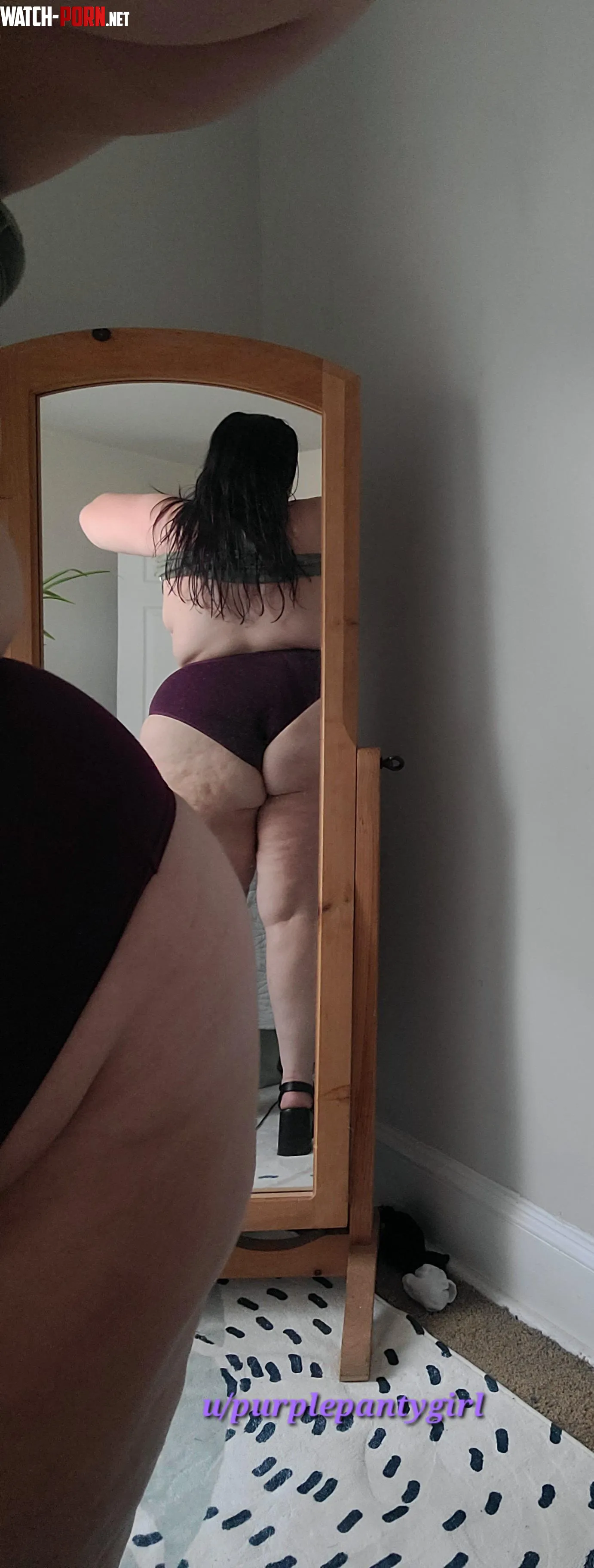 Your view while we get ready by PurplePantyGirl