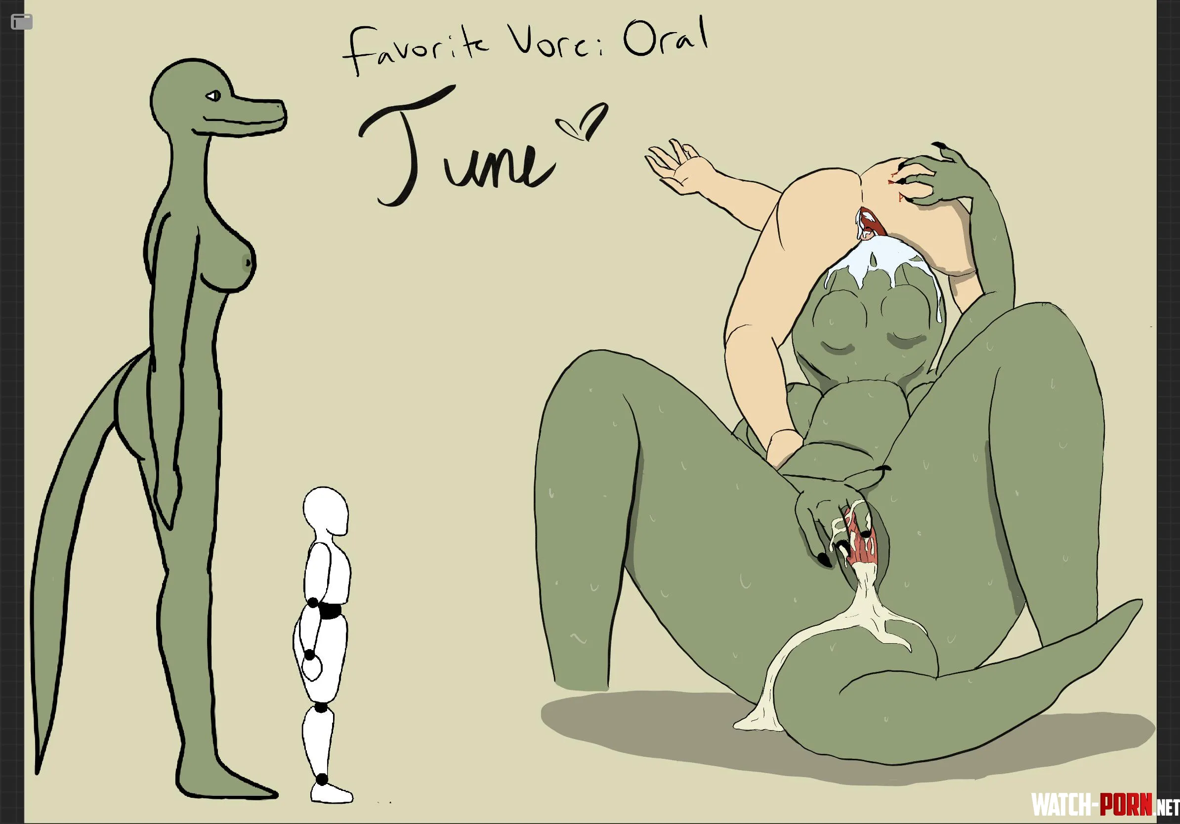 {image} Art by me! More oc pred art! (oral vore) by Vorelover2468