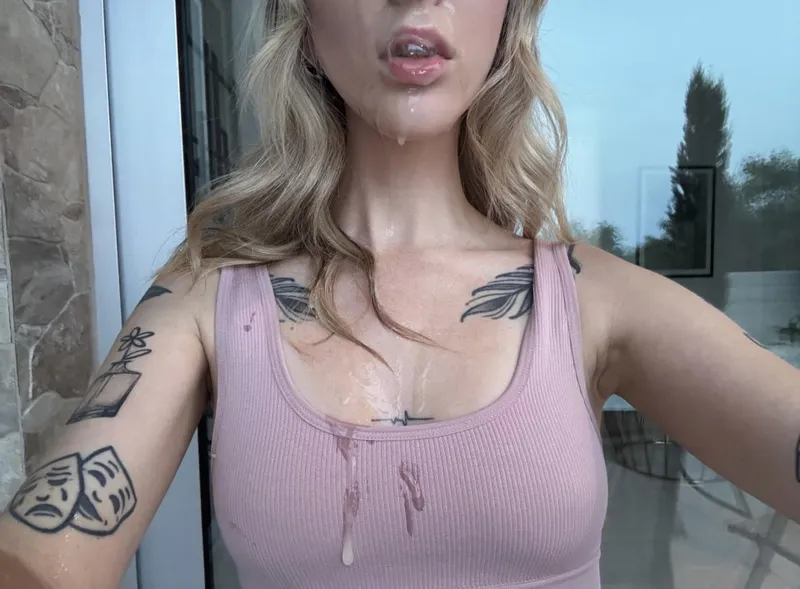 Thumbnail Blew a dick, then I blew cum bubbles by jadevowofficial in cumsluts Category