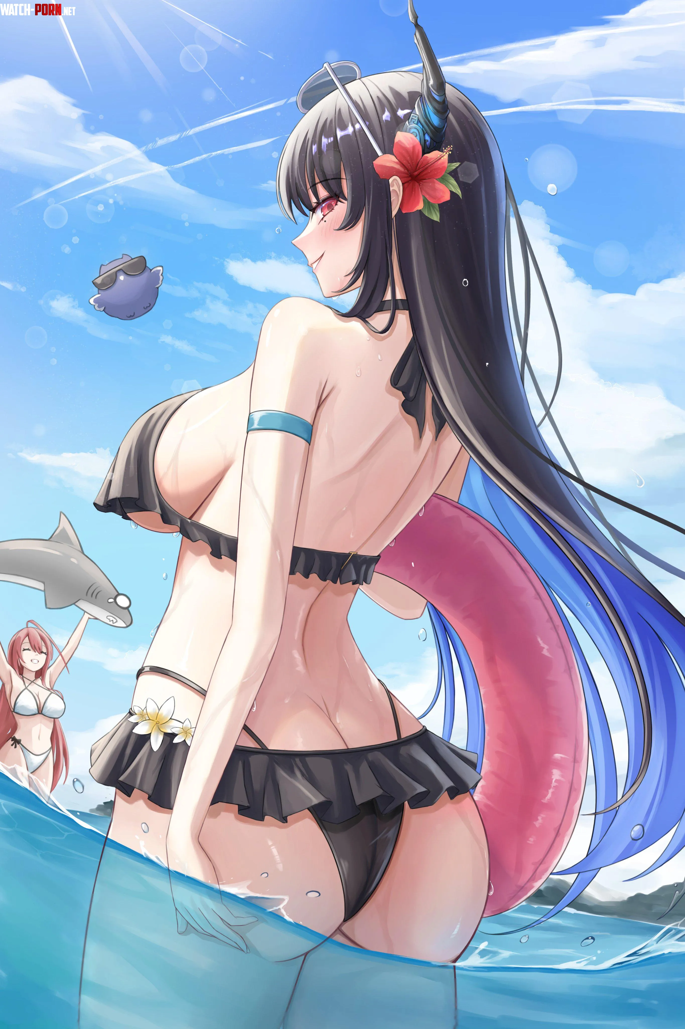 Summer Nerissa [Hololive] by A_MASSIVE_PERVERT