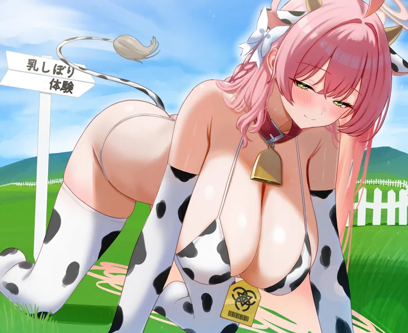 Thumbnail Meet Cowgirl Hanako from Blue Archive by llamanatee in BigAnimeTiddies Category