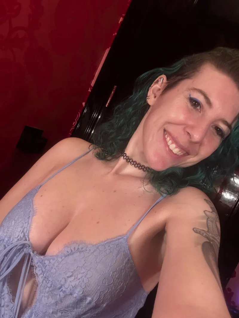 Thumbnail Steal the Spotlight with Baby Blue Cleavage by sirenskiss3