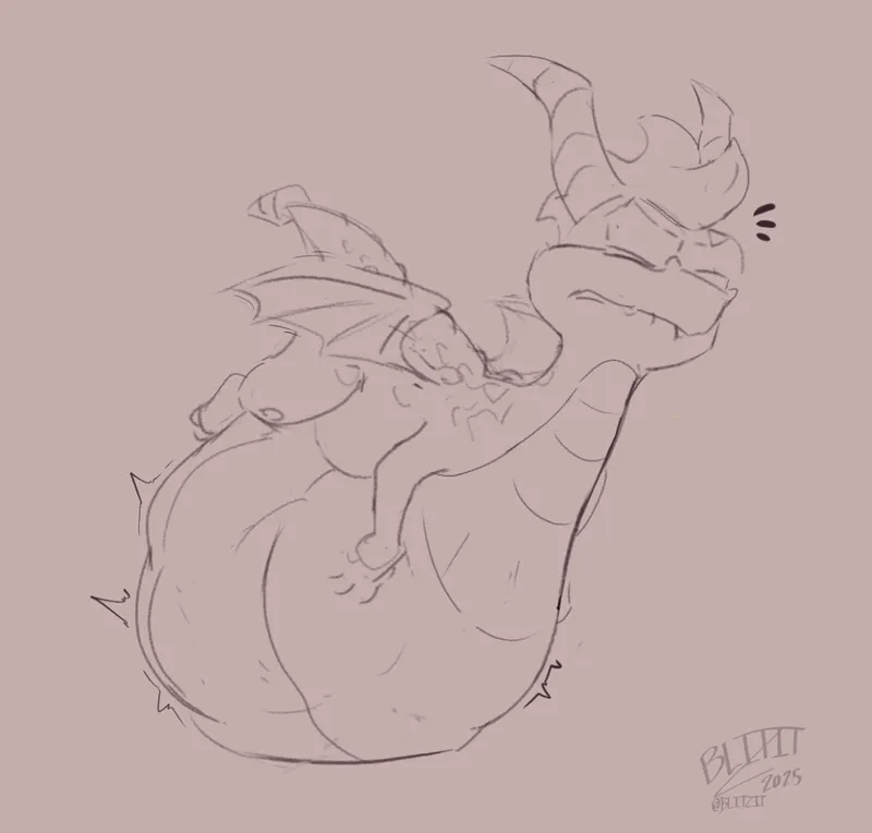 Thumbnail Heavy Load - Vore Art by Blitzit | DJAppledash