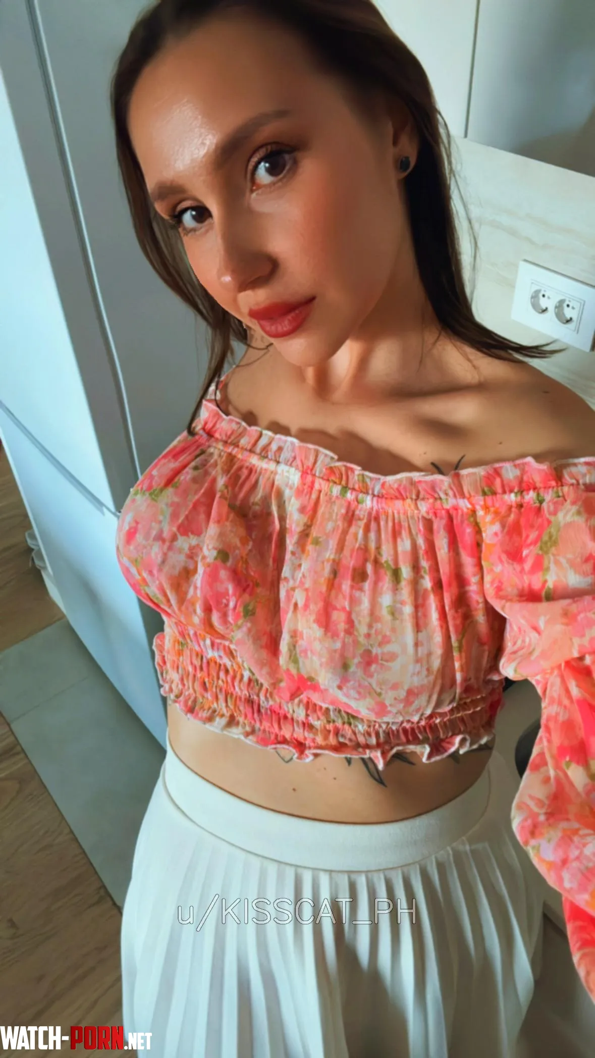 Croptop on, dripping and hungry to make every cock throb by kisscat_ph