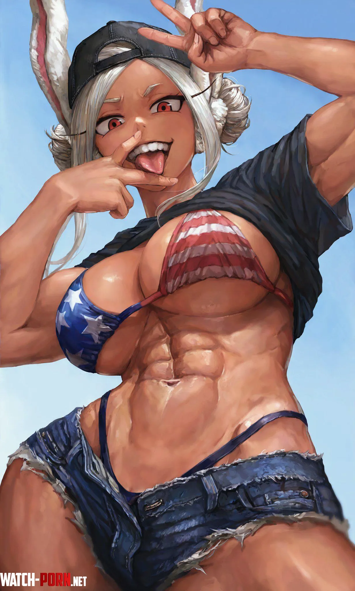 Mirko (MercyofBlade) [My Hero Academia] by NautyNautilus
