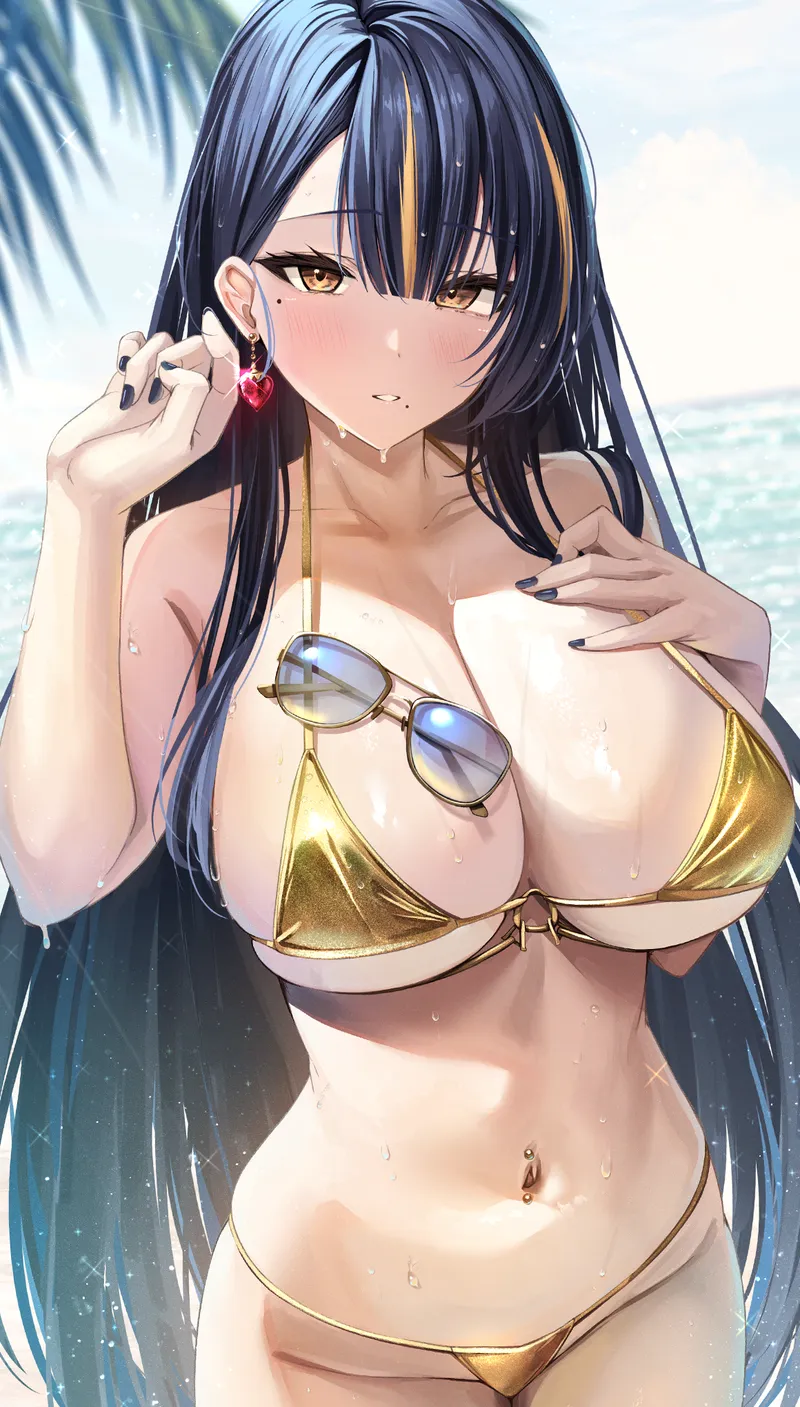 Thumbnail Sensual Soak: Trafalgar's Seductive Display by elegantloveglimmer in ecchi