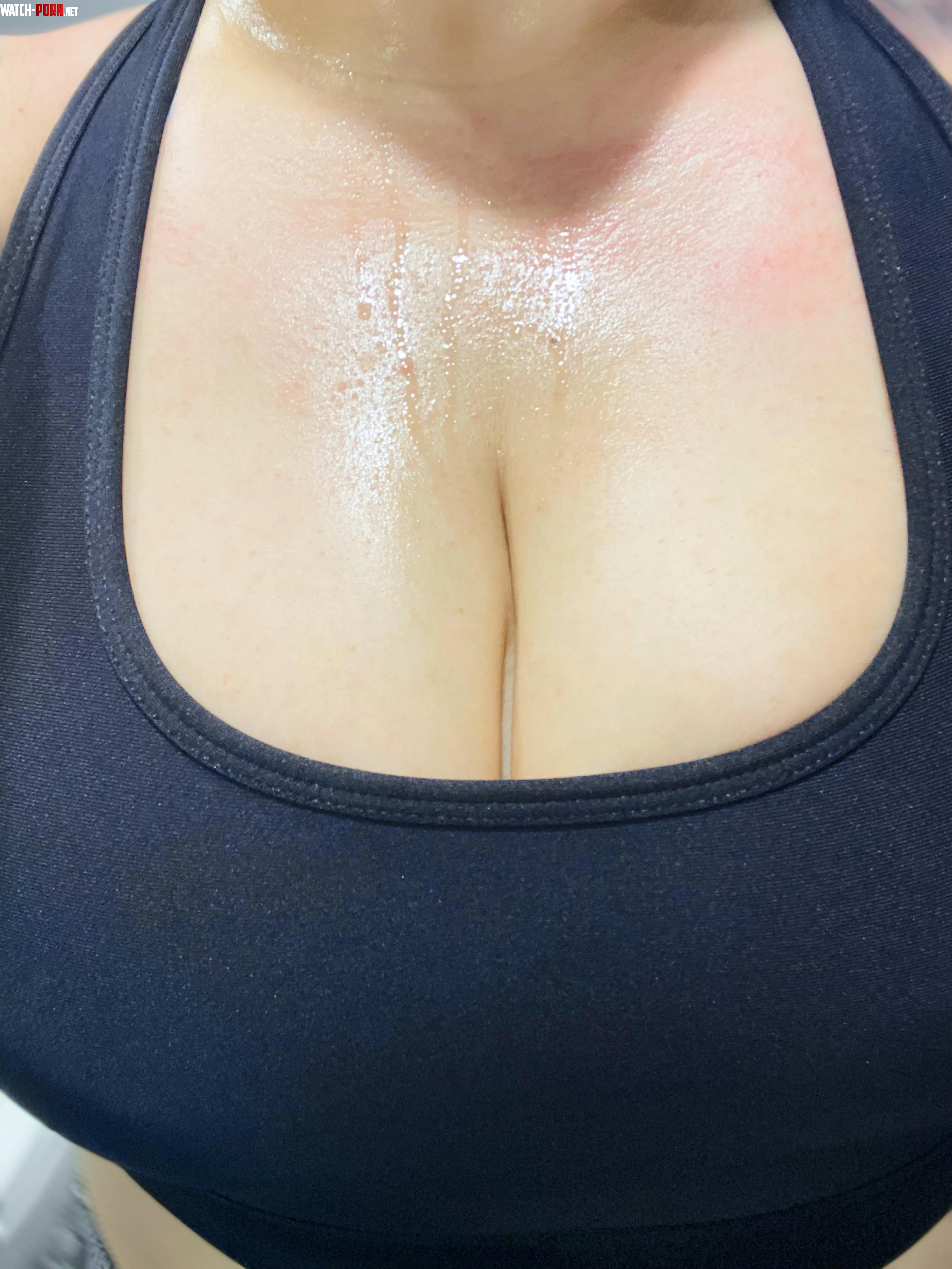 Dripping… and not just from cardio.💧😉 by Kitchen_Berry5352