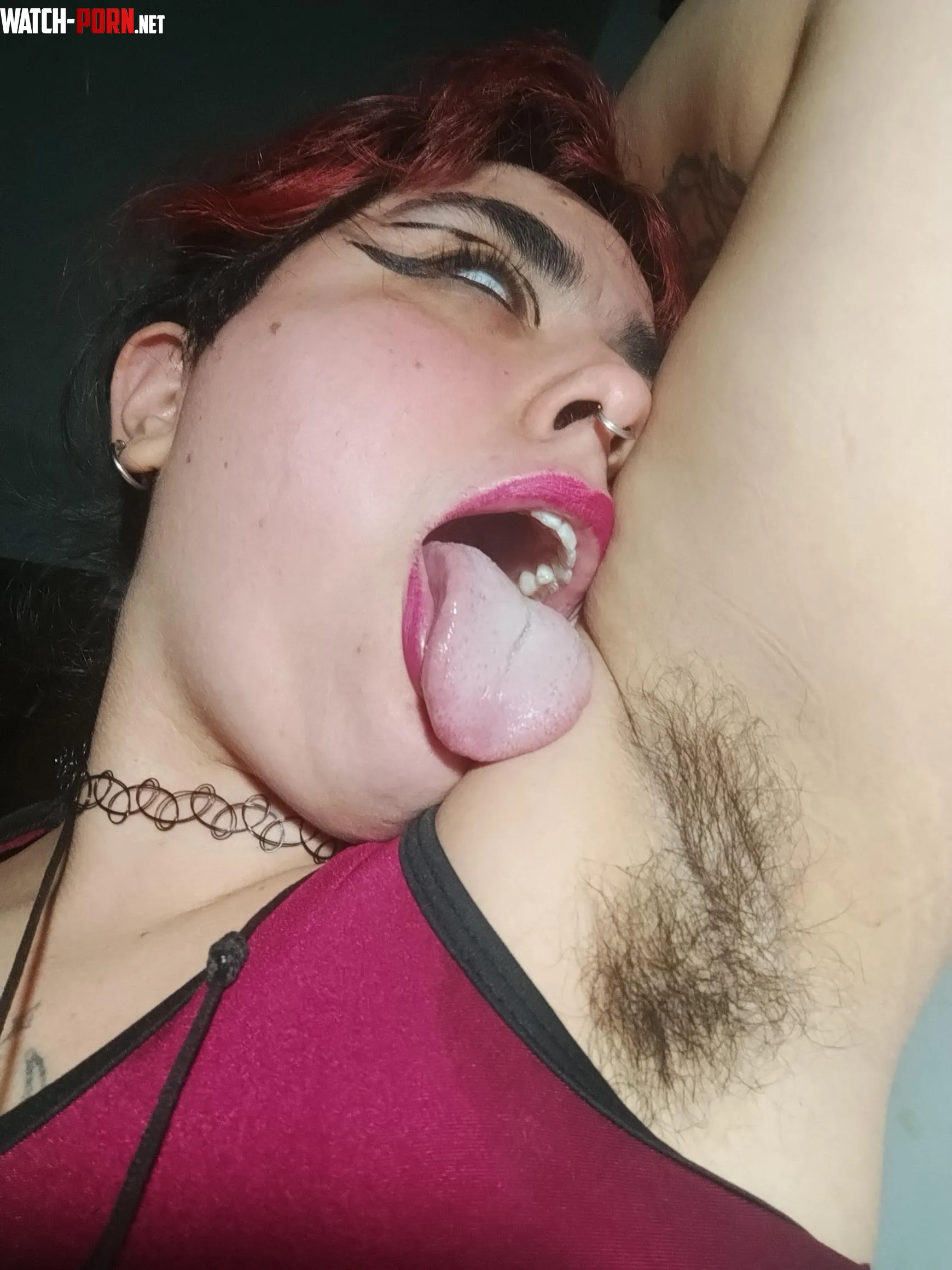W0uld u lick my hairy pits after sweat training without deodorant? by lebrava
