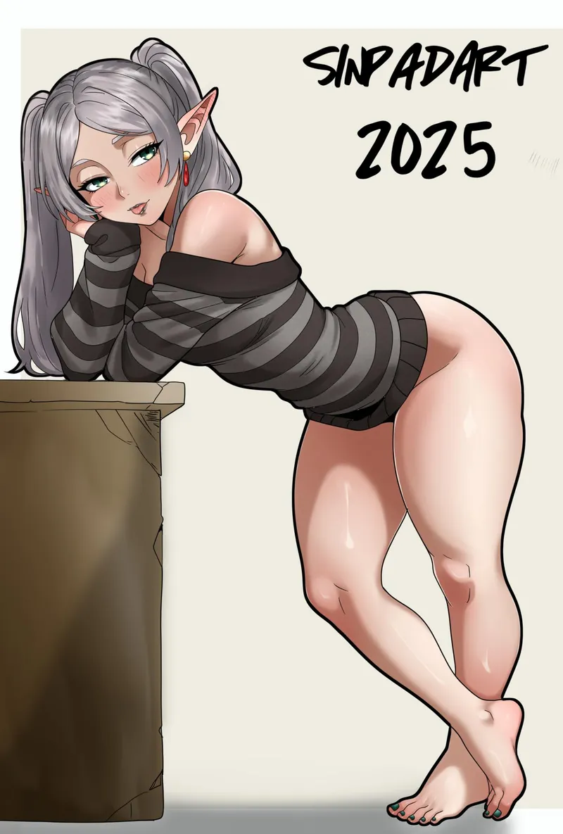 Thumbnail Thighs of Steel: Exploring Frieren's Art by queshu22 | thighdeology