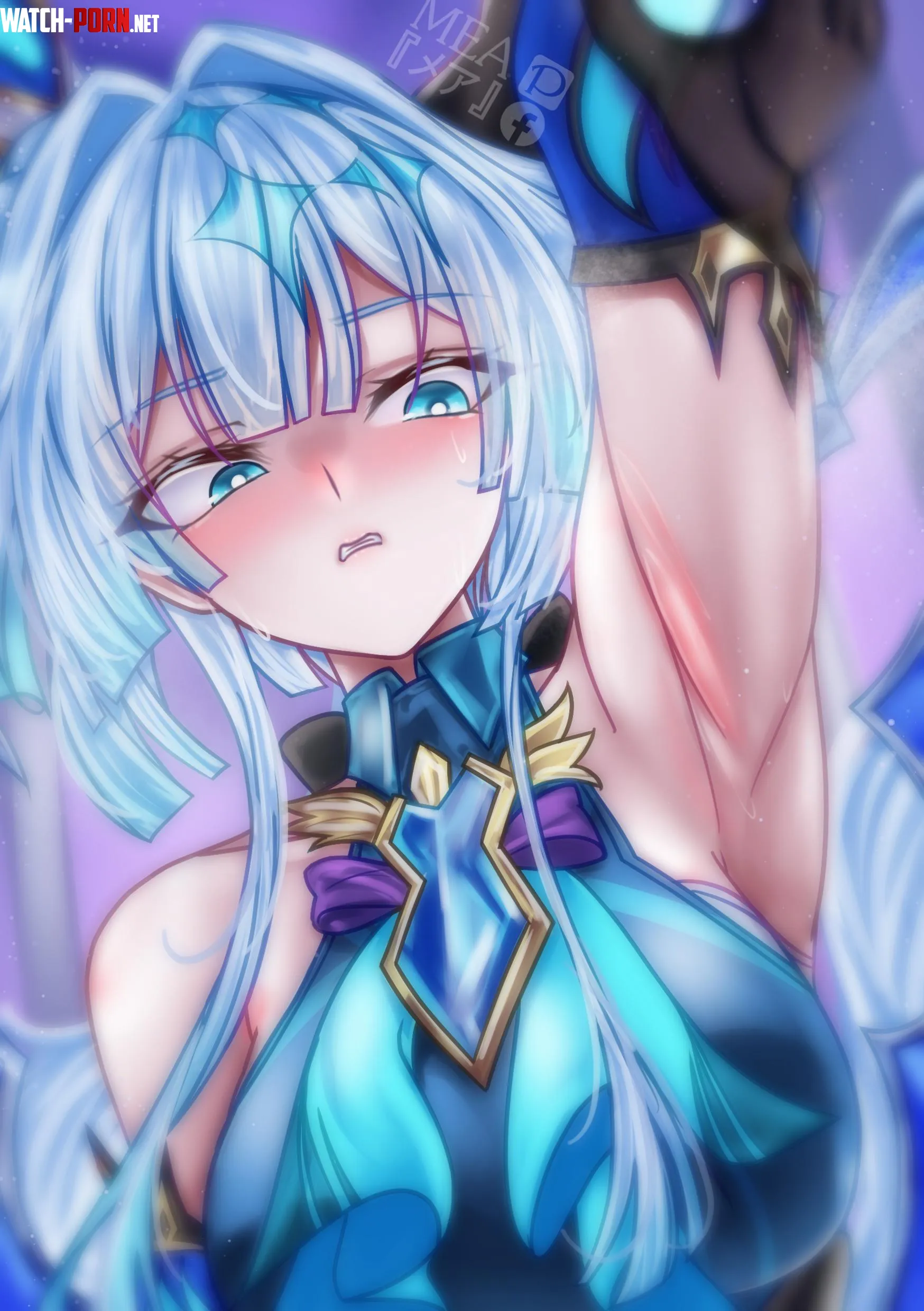 Revealing Cerydra's armpussy [Honkai: Star Rail] by Level-Ad5048