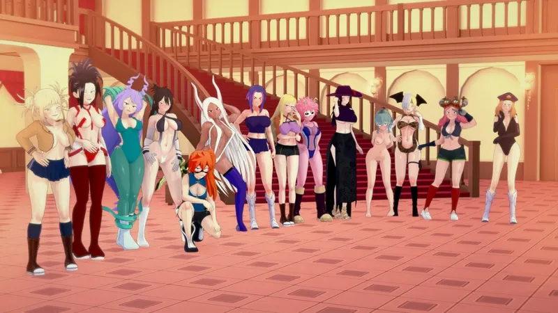 Thumbnail Goated Lineup Art by CyanStargazer | Author: Michael_smt | BokuNoEroAcademia