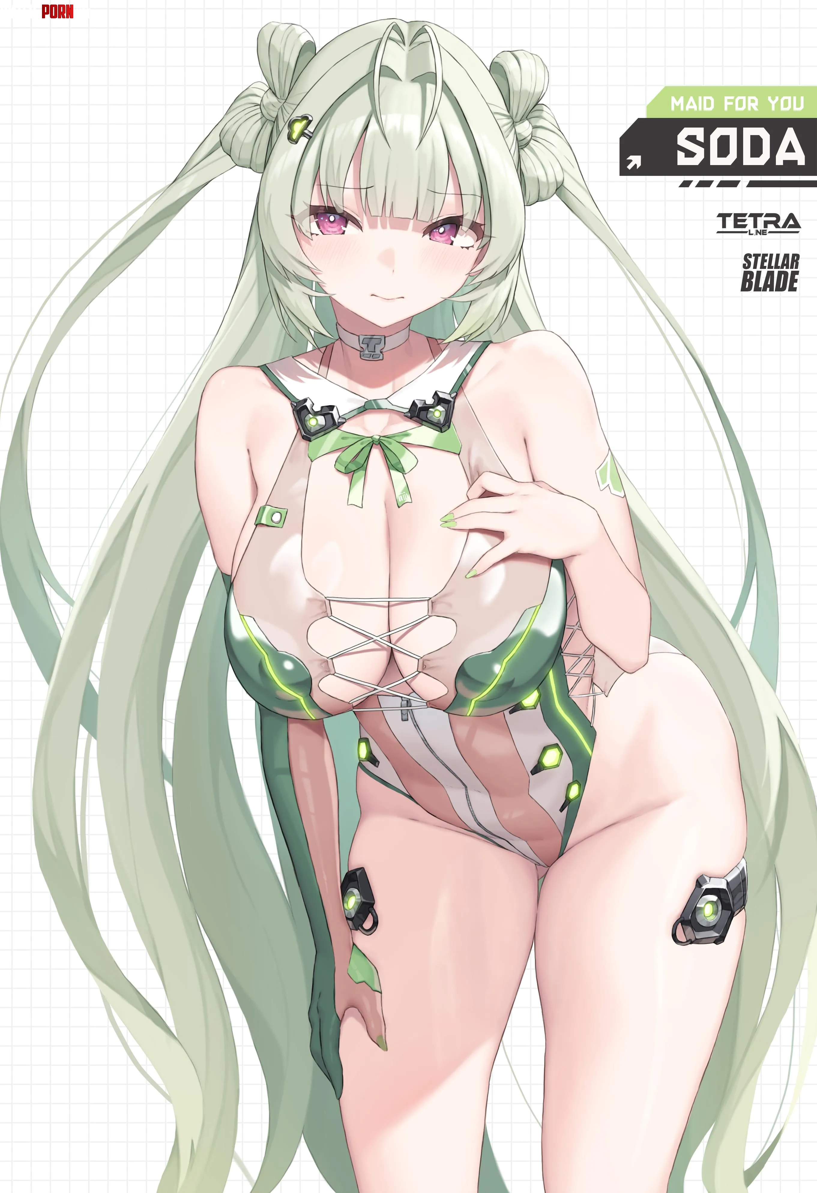 Soda in Stellar Blade skin (cloba377) [Goddess Of Victory: Nikke x Stellar Blade] by elegantloveglimmer