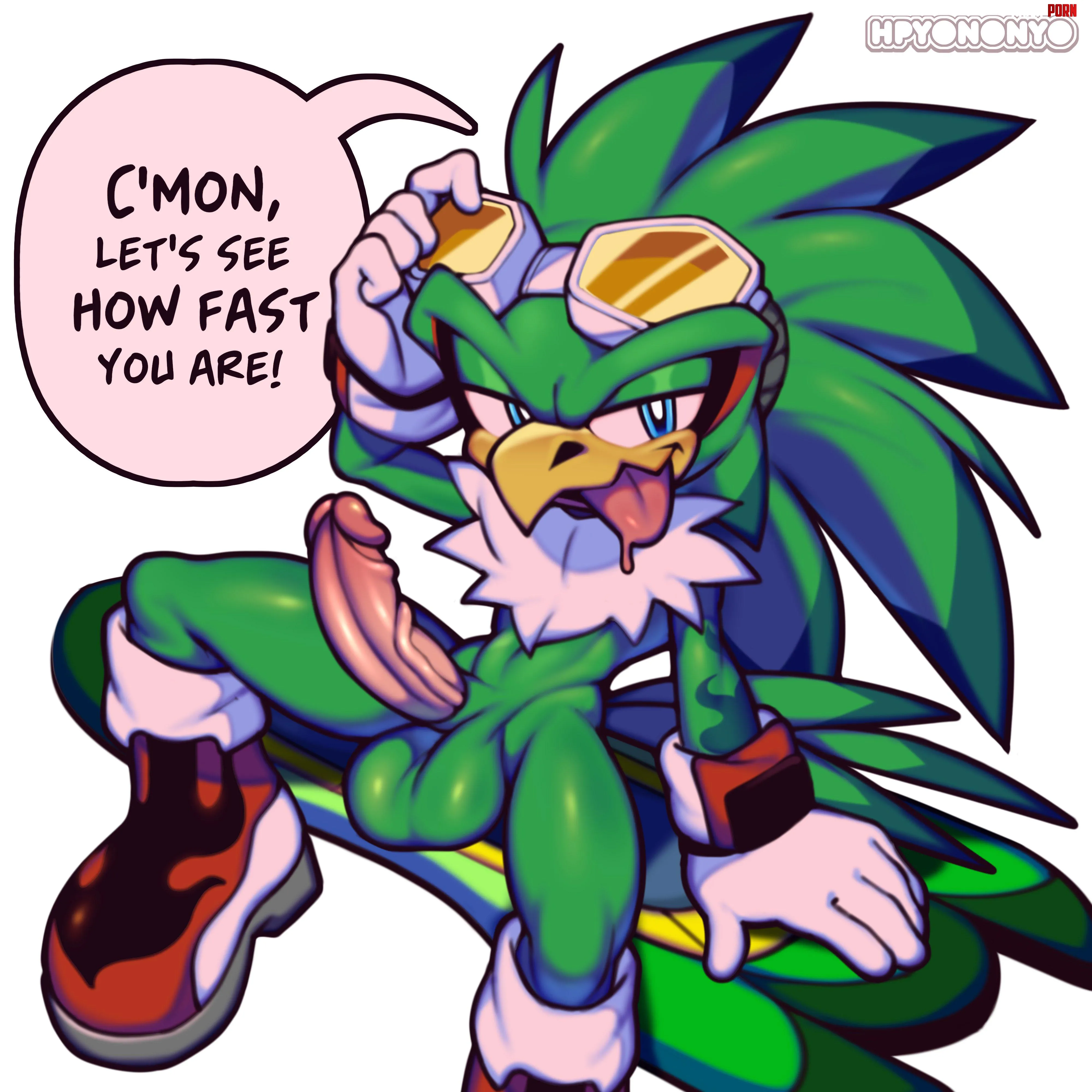 Jet the Hawk [M] (HPYONONYO) by Sonic_the_hedgedog