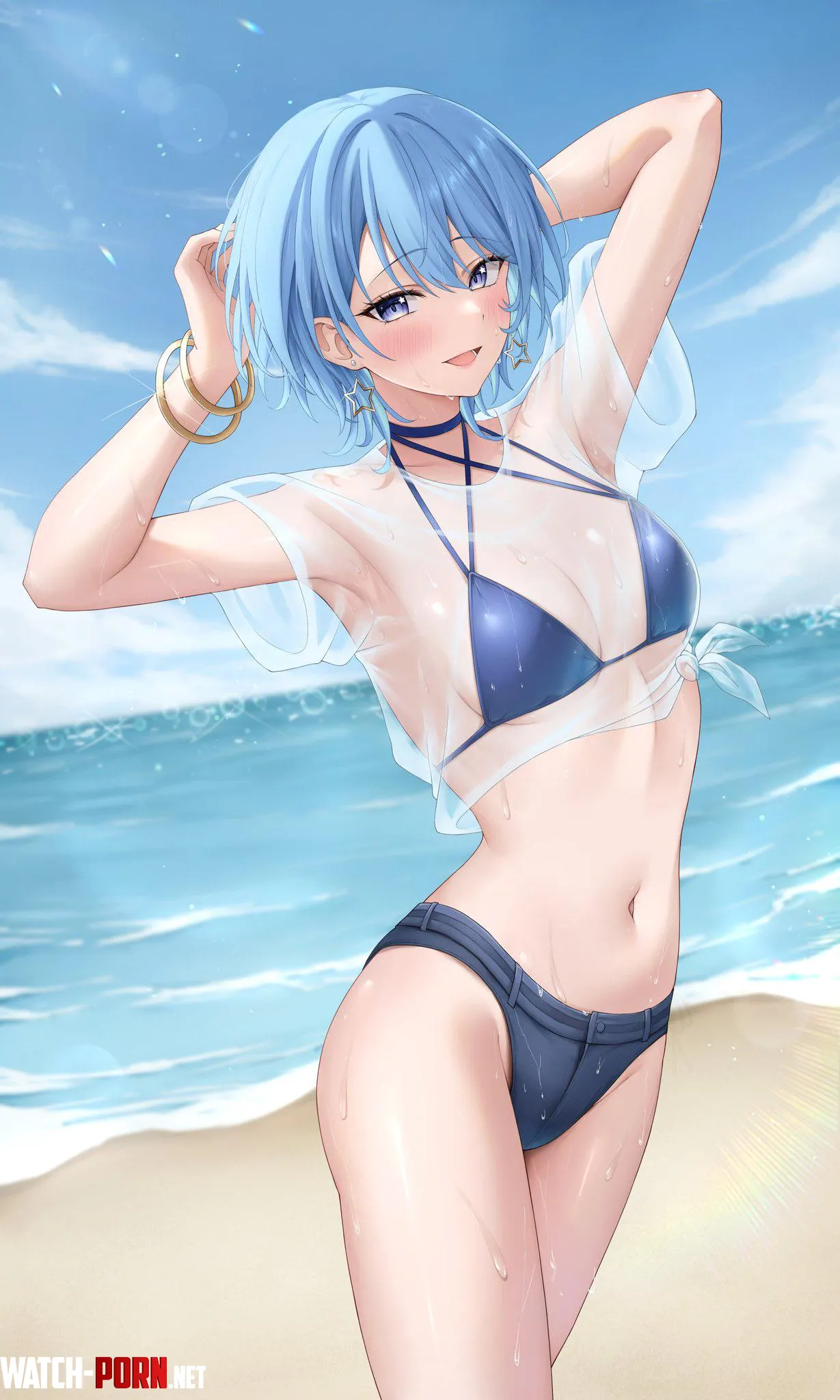 Summer Suisei [Hololive] by A_MASSIVE_PERVERT