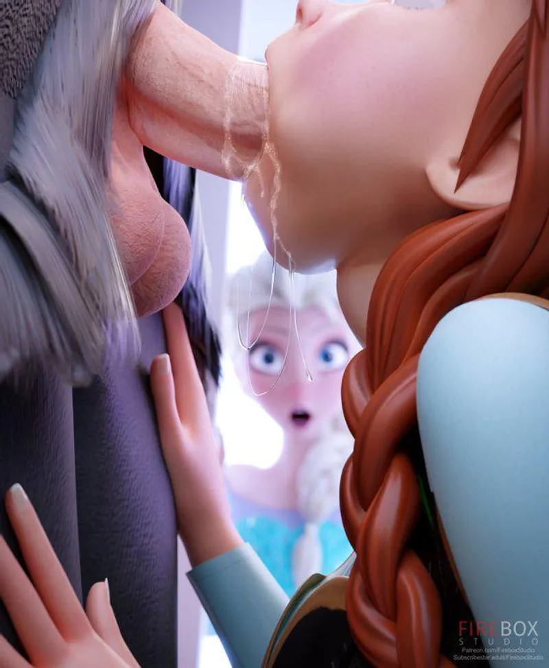 Thumbnail Elsa's Shocking Discovery by Author normal_user_maybe23 in disneyporn